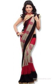 Silkbazar Printed Fashion Chiffon Sari